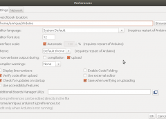 Arduino cargar un archivo hex de firmware desde la línea de comandos cli en Linux